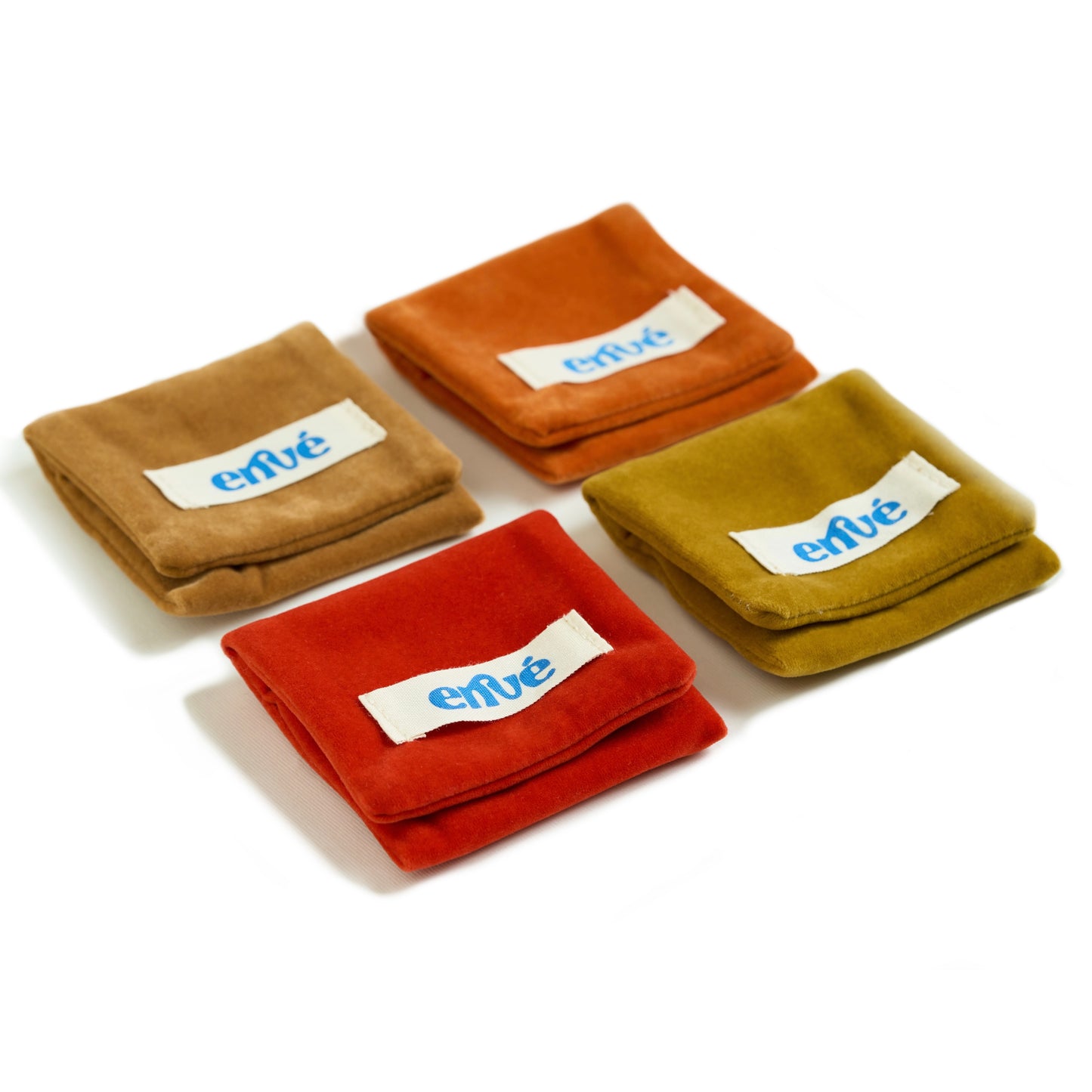 Velvet magnet jewelry pouch