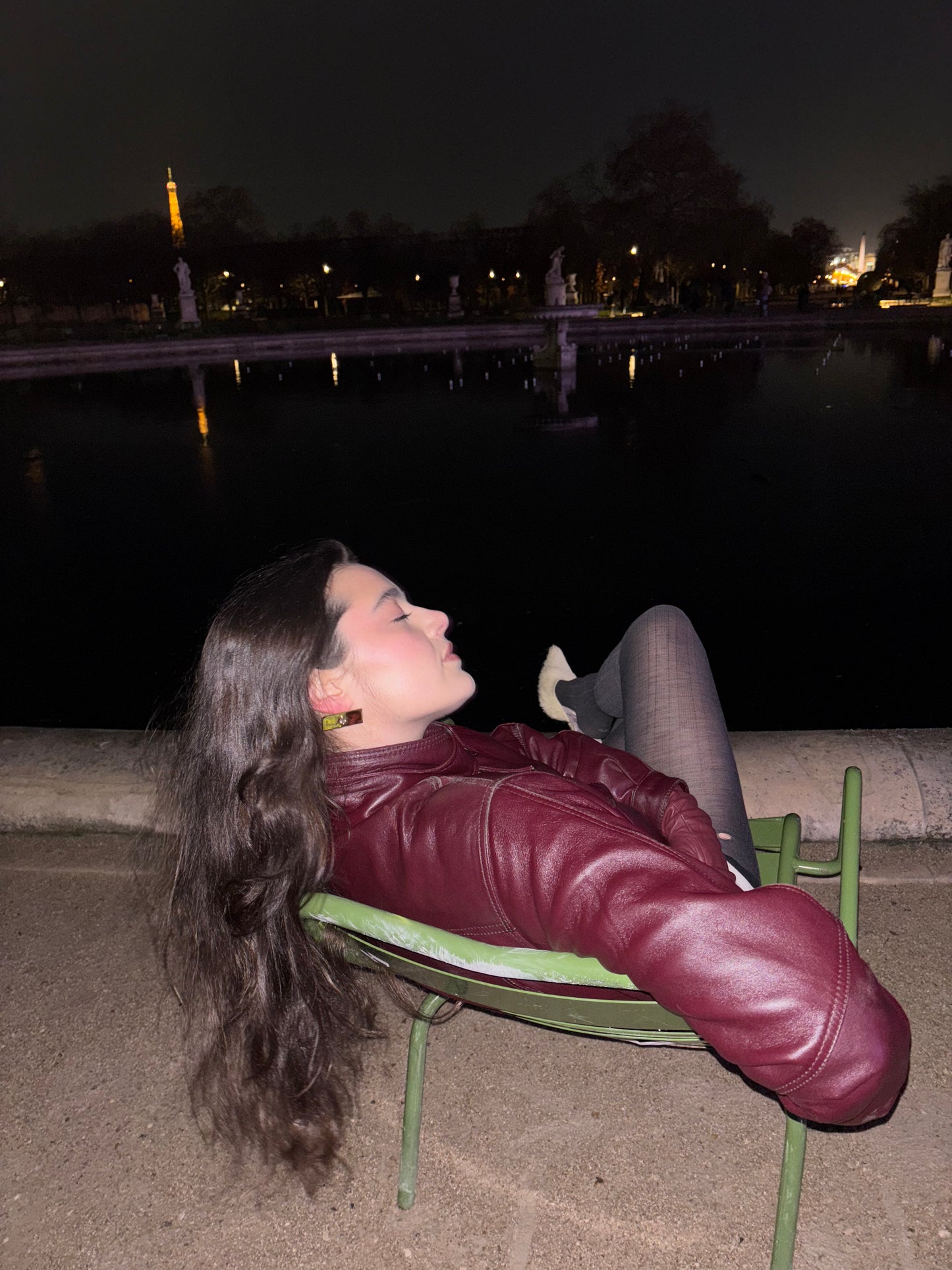 Micha gold rectangle earrings